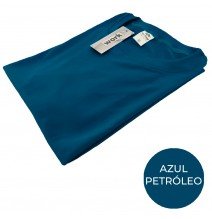 Camiseta Malha Fria Petroleo / Turquesa