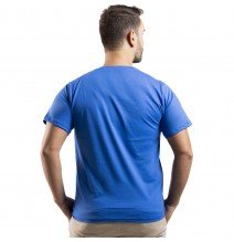 Camiseta Algodão Premium Azul Royal