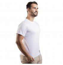 Kit 5 Camisetas Algodão Branco Premium