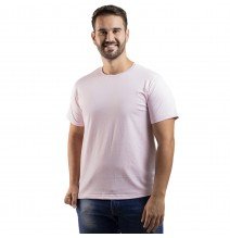 Kit 3 Camisetas Algodão Rosa Claro Premium