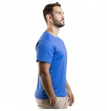 Kit 5 Camisetas Algodão Azul Royal Premium