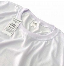 Kit 10 Camisetas Brancas P/ Sublimação Big Stamp Toque Suave